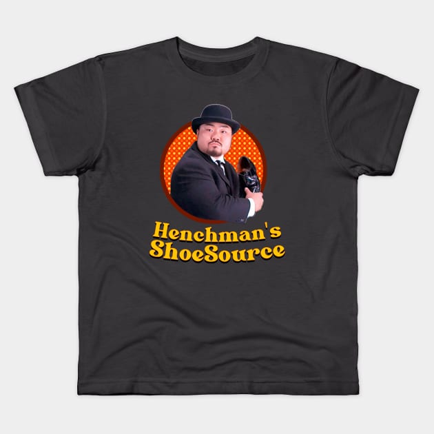 Henchman's Shoesource Kids T-Shirt by FanboyMuseum